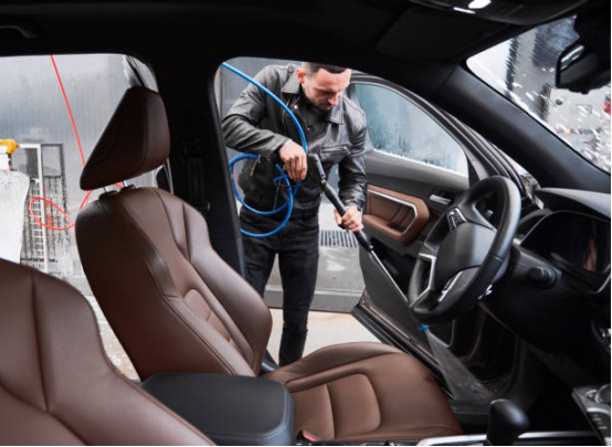 The correct way to clean your car interior using an Electric Pressure Washer