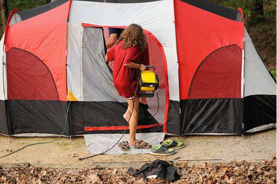 Pressure washer is proactive and camping