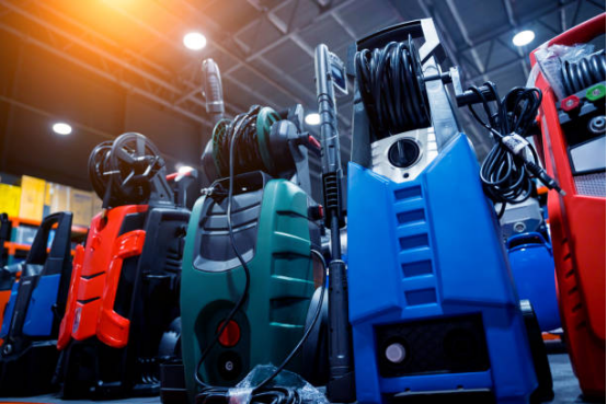 Electric pressure washer recycling