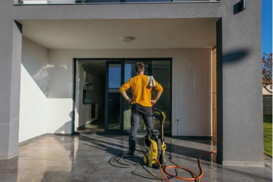 How to use an Electric Pressure Washer after renovation