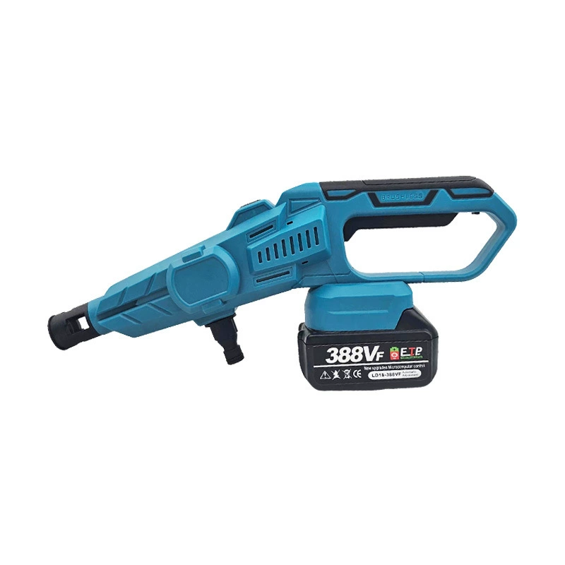 Brushless Cordless Car Wash Gun, 21V Lithium Battery, Portable Handheld Power Sprayer