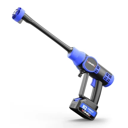 Brushless Cordless Car Wash Gun, 21V Lithium Battery, Portable Handheld Power Sprayer