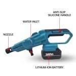 Brushless Cordless Car Wash Gun, 21V Lithium Battery, Portable Handheld Power Sprayer2