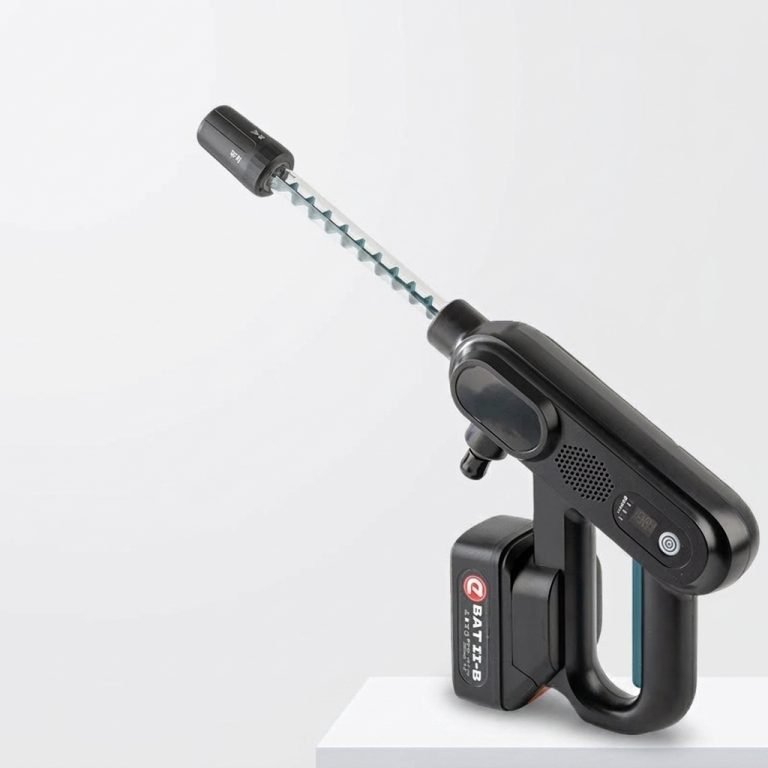 Cordless Car Wash Gun, 21V Lithium Handheld Pressure Sprayer with Hose & Nozzle Kit1