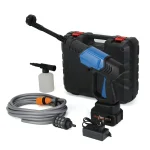Cordless Car Wash Gun, 21V Lithium Handheld Pressure Sprayer with Hose & Nozzle Kit2