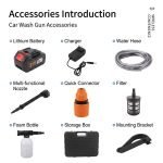 Cordless Garden & Car Wash Sprayer, 21V Lithium, Multi-Use Power Sprayer4