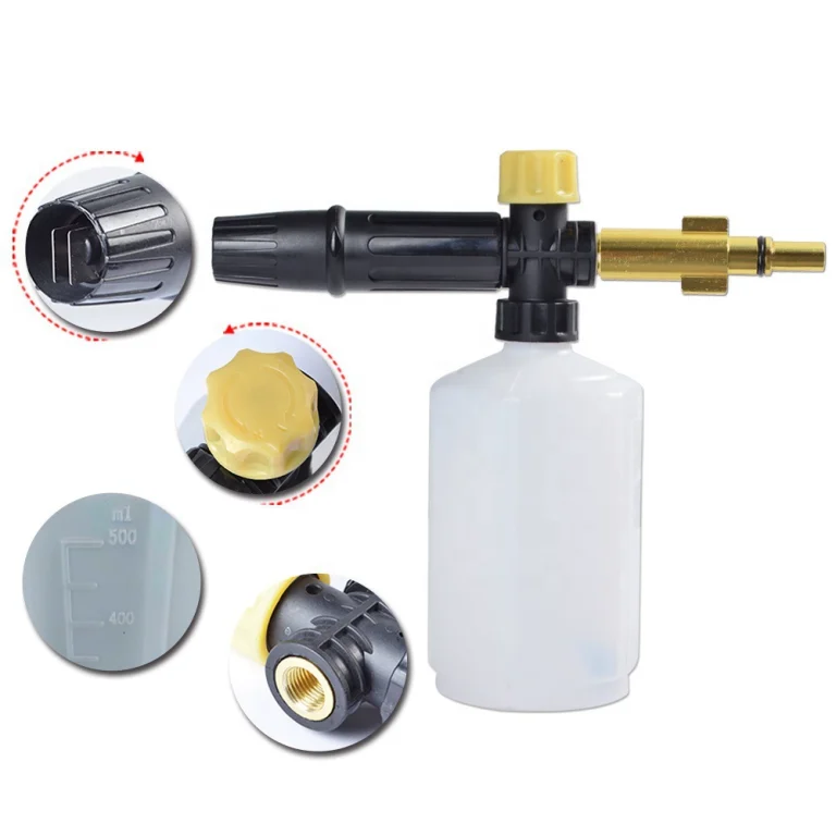 Foam Cannon Pressure Washer Attachment, Adjustable Foam Sprayer, M22 Quick Connect1