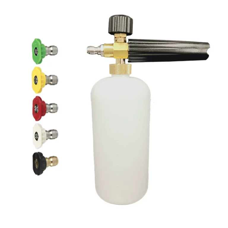 Foam Cannon Pressure Washer Attachment, Adjustable Foam Sprayer, M22 Quick Connect1