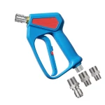Heavy-Duty Pressure Washer Spray Gun, 4000 PSI, Anti-Tangle Trigger with Lance